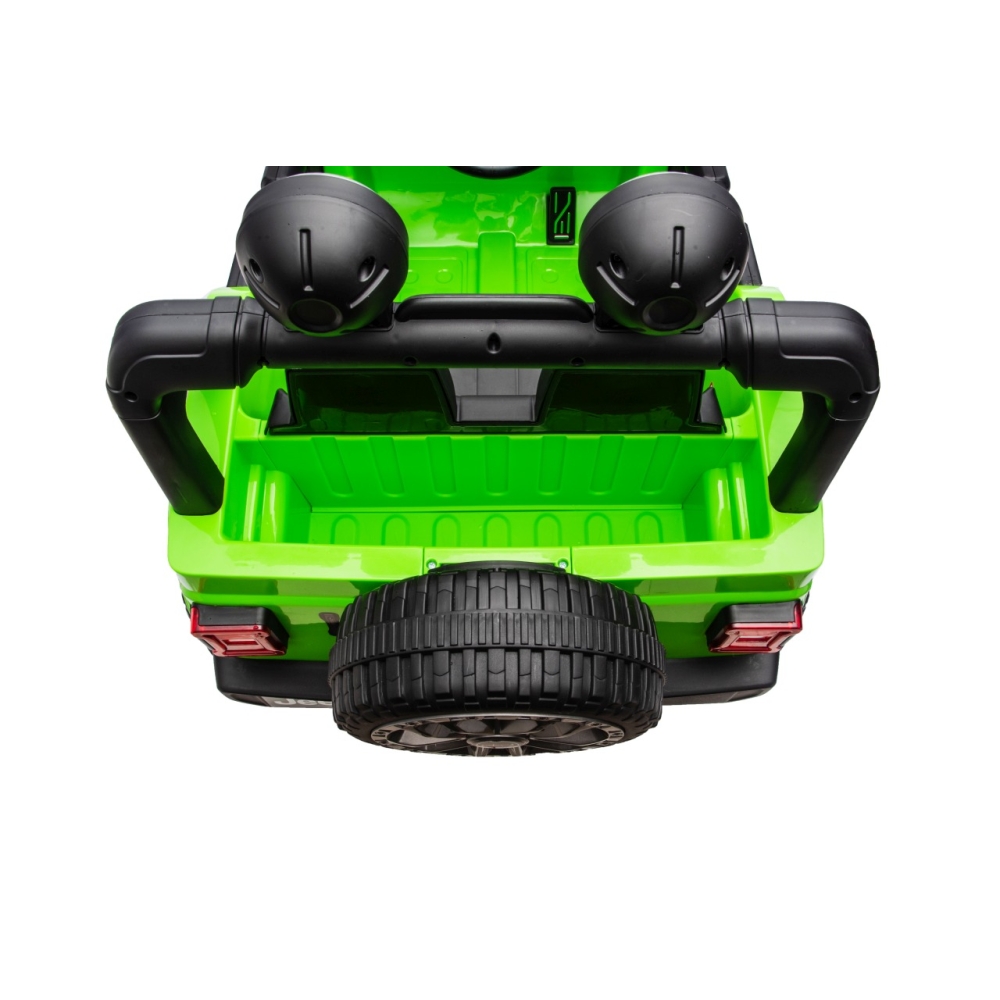 Elektromobilis Jeep Wrangler Rubicon LIFT, Green-Elektromobiliai vaikams, Visureigiai-e-vaikas
