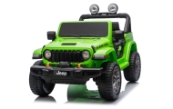 Elektromobilis Jeep Wrangler Rubicon LIFT, Green-Elektromobiliai vaikams, Visureigiai-e-vaikas