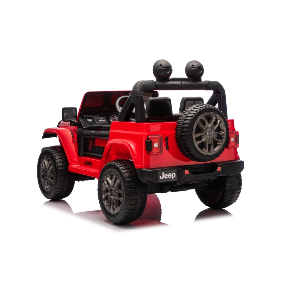 Elektromobilis Jeep Wrangler Rubicon LIFT, Orange-Elektromobiliai vaikams, Visureigiai-e-vaikas