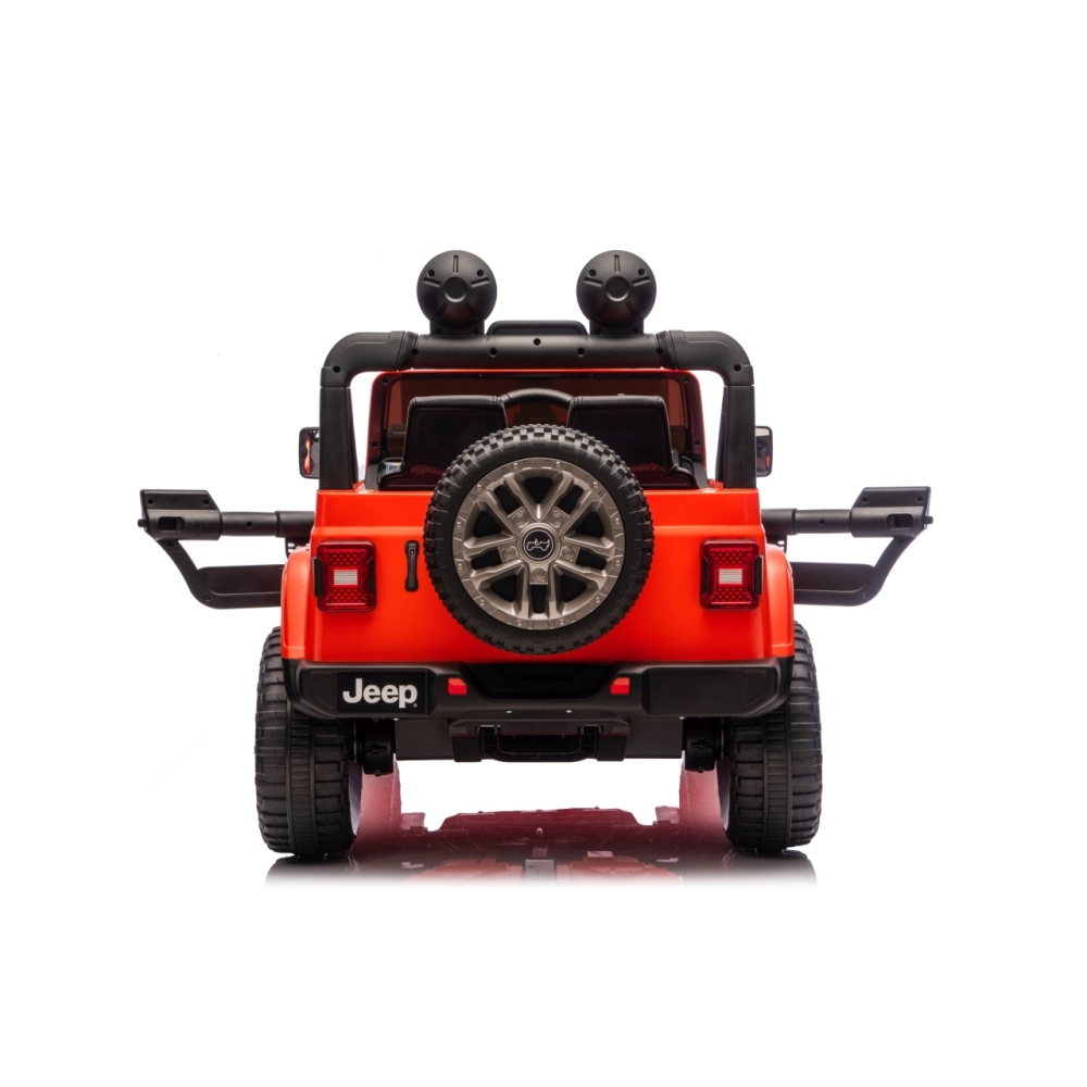 Elektromobilis Jeep Wrangler Rubicon LIFT, Orange-Elektromobiliai vaikams, Visureigiai-e-vaikas
