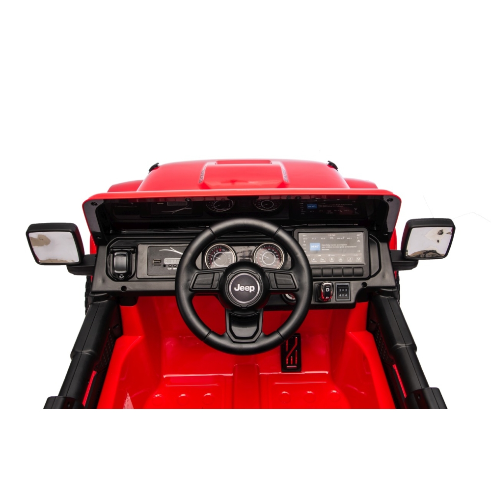 Elektromobilis Jeep Wrangler Rubicon LIFT, Orange-Elektromobiliai vaikams, Visureigiai-e-vaikas
