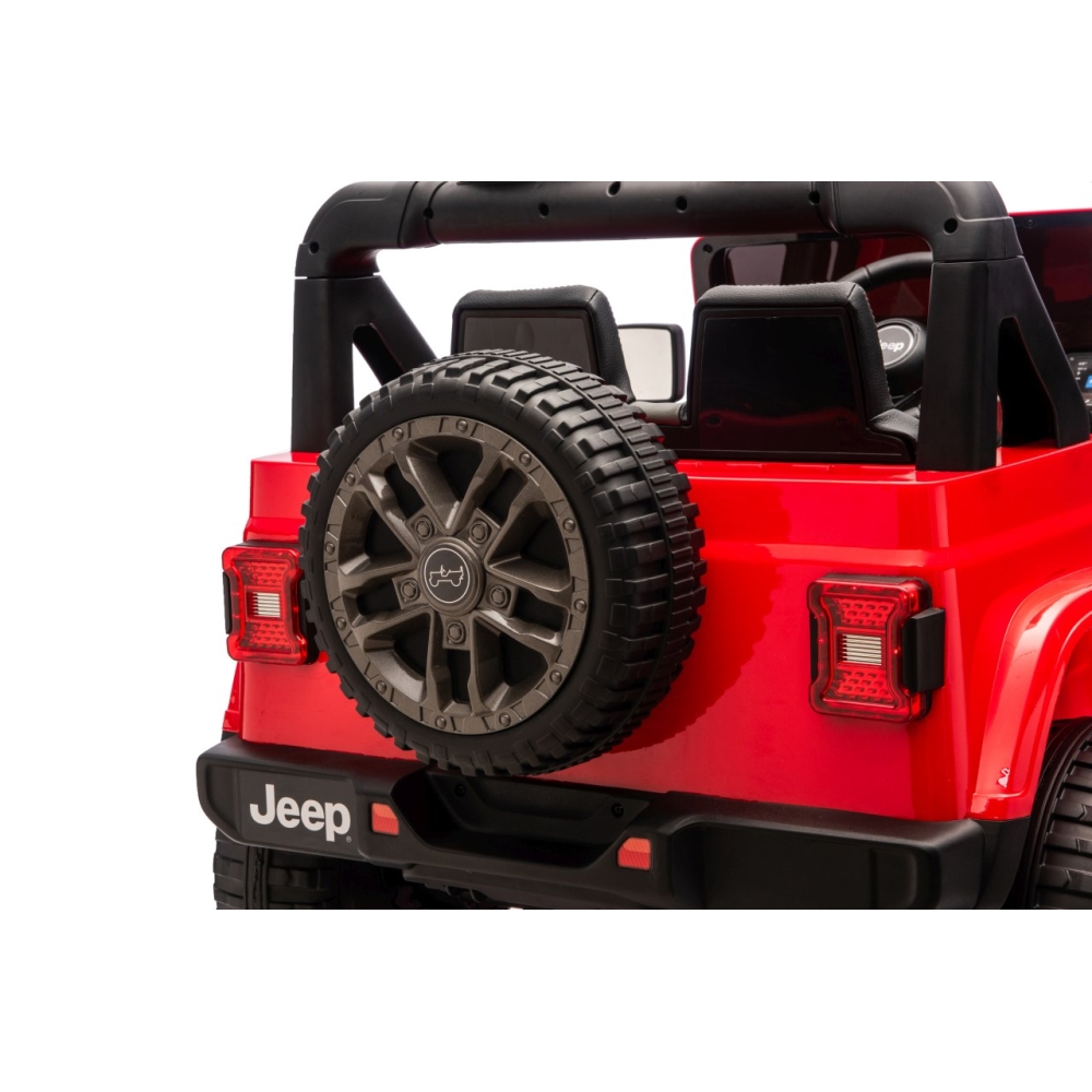 Elektromobilis Jeep Wrangler Rubicon LIFT, Orange-Elektromobiliai vaikams, Visureigiai-e-vaikas