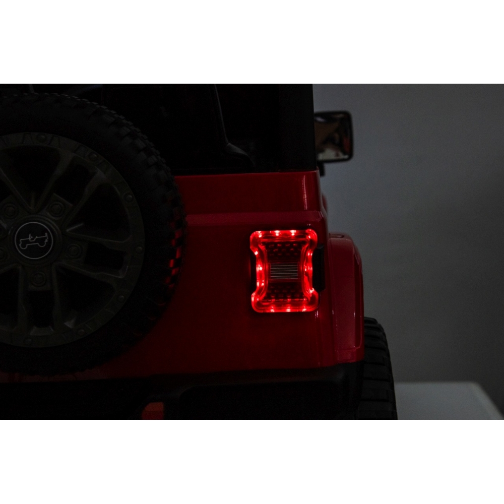 Elektromobilis Jeep Wrangler Rubicon LIFT, Orange-Elektromobiliai vaikams, Visureigiai-e-vaikas