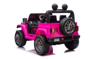 Elektromobilis Jeep Wrangler Rubicon LIFT, Pink-Elektromobiliai vaikams, Visureigiai-e-vaikas