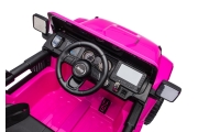 Elektromobilis Jeep Wrangler Rubicon LIFT, Pink-Elektromobiliai vaikams, Visureigiai-e-vaikas