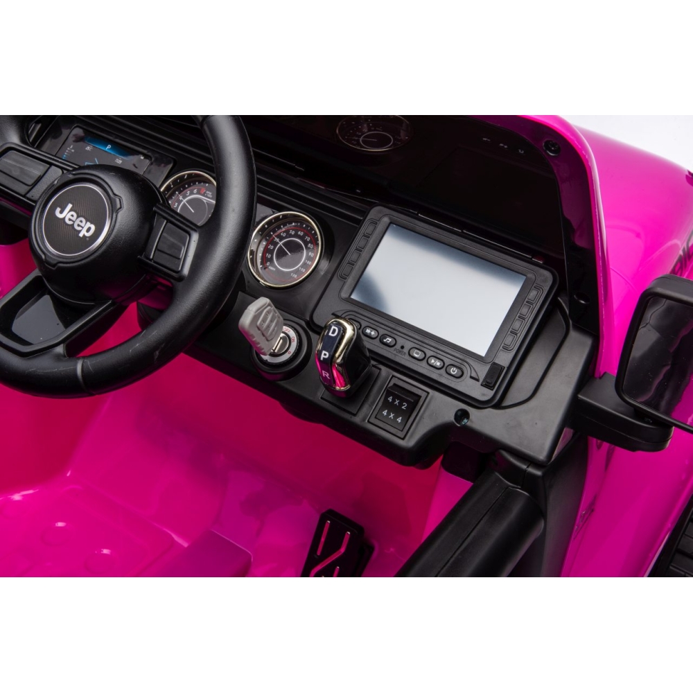 Pojazd Jeep Wrangler Rubicon LIFT Różowy