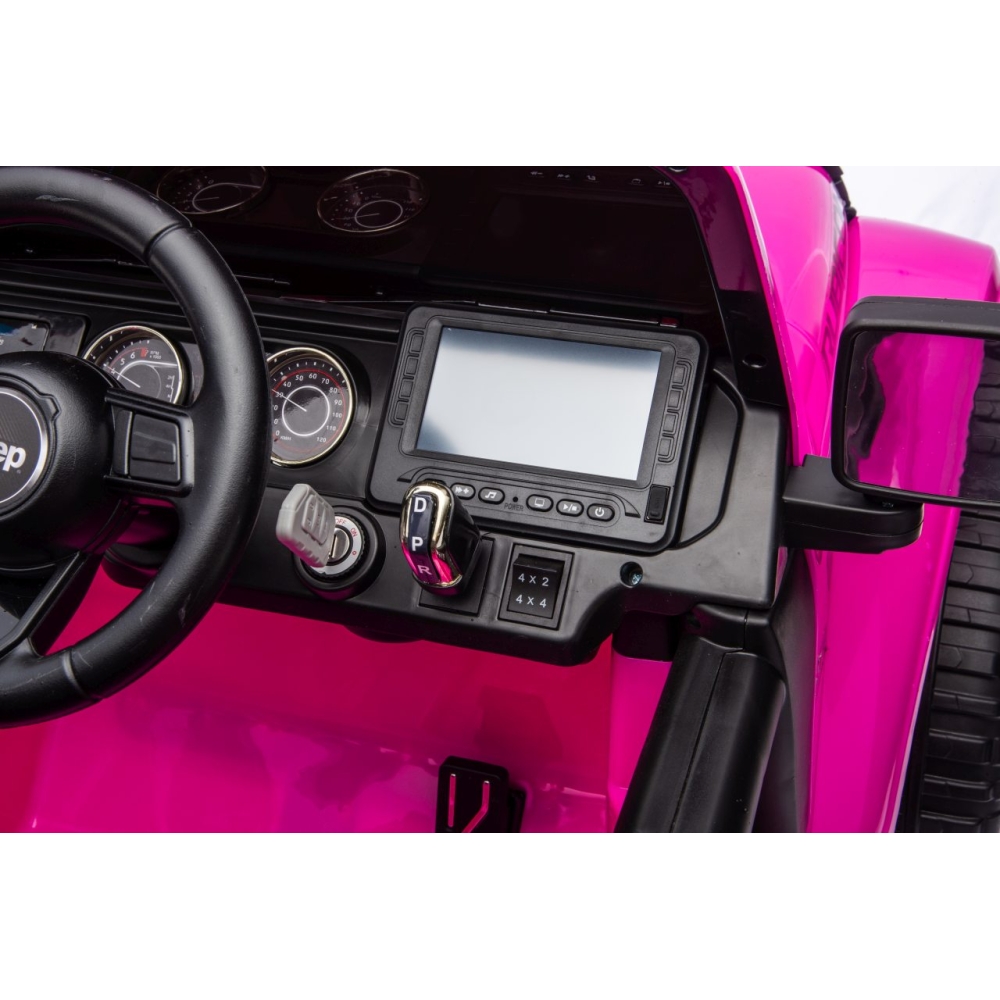 Pojazd Jeep Wrangler Rubicon LIFT Różowy