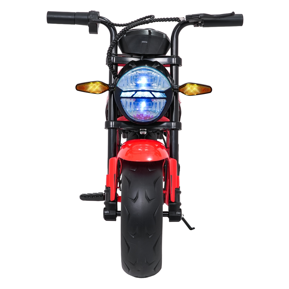 Elektrinis motociklas SUPERMOTO, Red-Elektromobiliai vaikams, Motociklai-e-vaikas