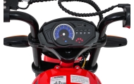Elektrinis motociklas SUPERMOTO, Red-Elektromobiliai vaikams, Motociklai-e-vaikas