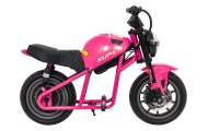 Elektrinis motociklas SUPERMOTO, Pink-Elektromobiliai vaikams, Motociklai-e-vaikas