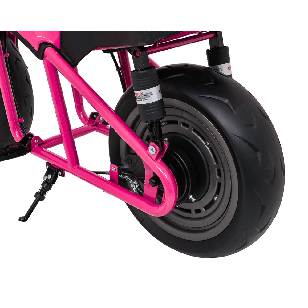 Elektrinis motociklas SUPERMOTO, Pink-Elektromobiliai vaikams, Motociklai-e-vaikas