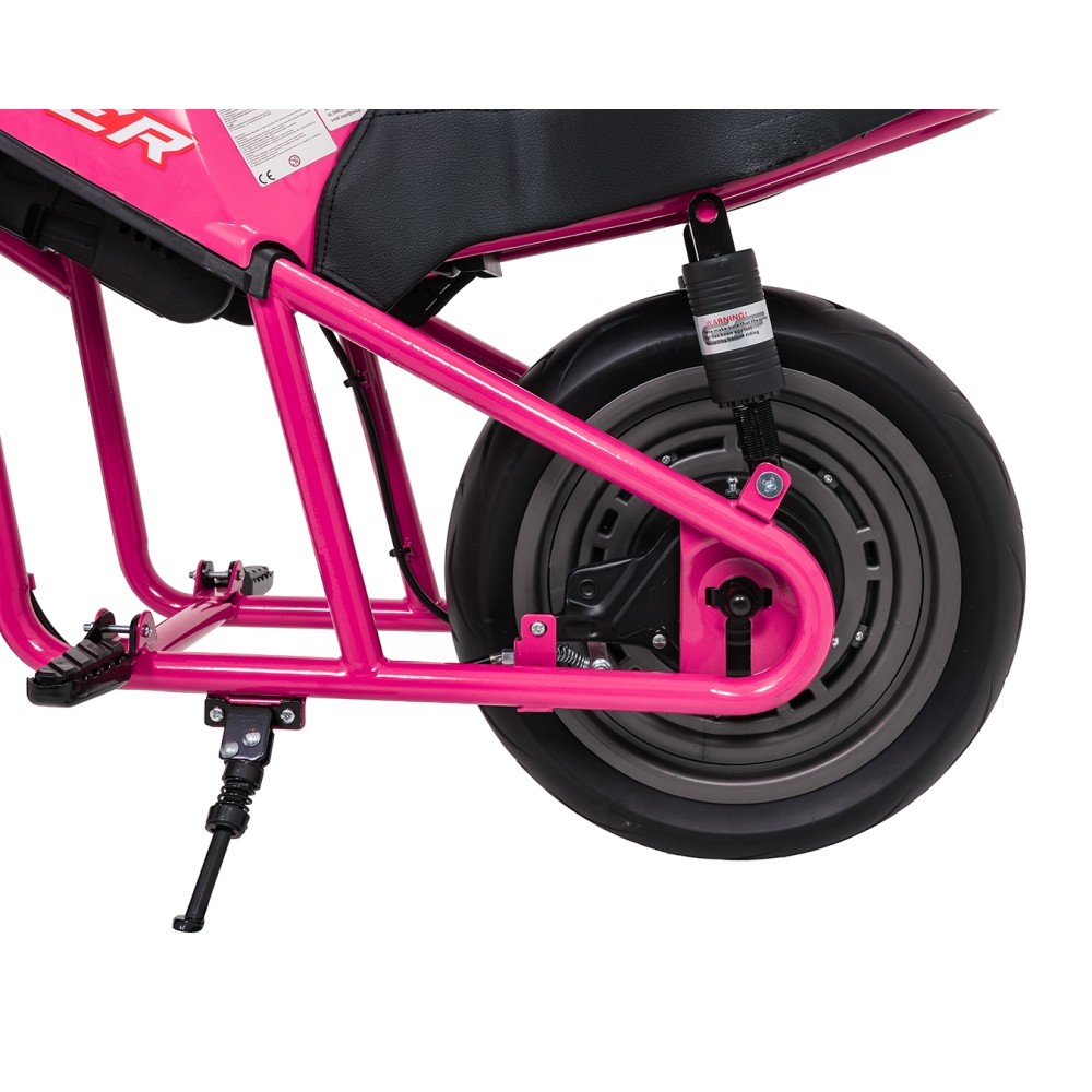 Elektrinis motociklas SUPERMOTO, Pink-Elektromobiliai vaikams, Motociklai-e-vaikas