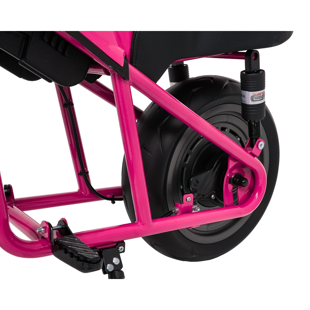 Elektrinis motociklas SUPERMOTO, Pink-Elektromobiliai vaikams, Motociklai-e-vaikas