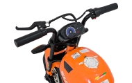 Elektrinis motociklas SUPERMOTO, Orange-Elektromobiliai vaikams, Motociklai-e-vaikas