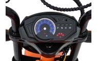 Elektrinis motociklas SUPERMOTO, Orange-Elektromobiliai vaikams, Motociklai-e-vaikas