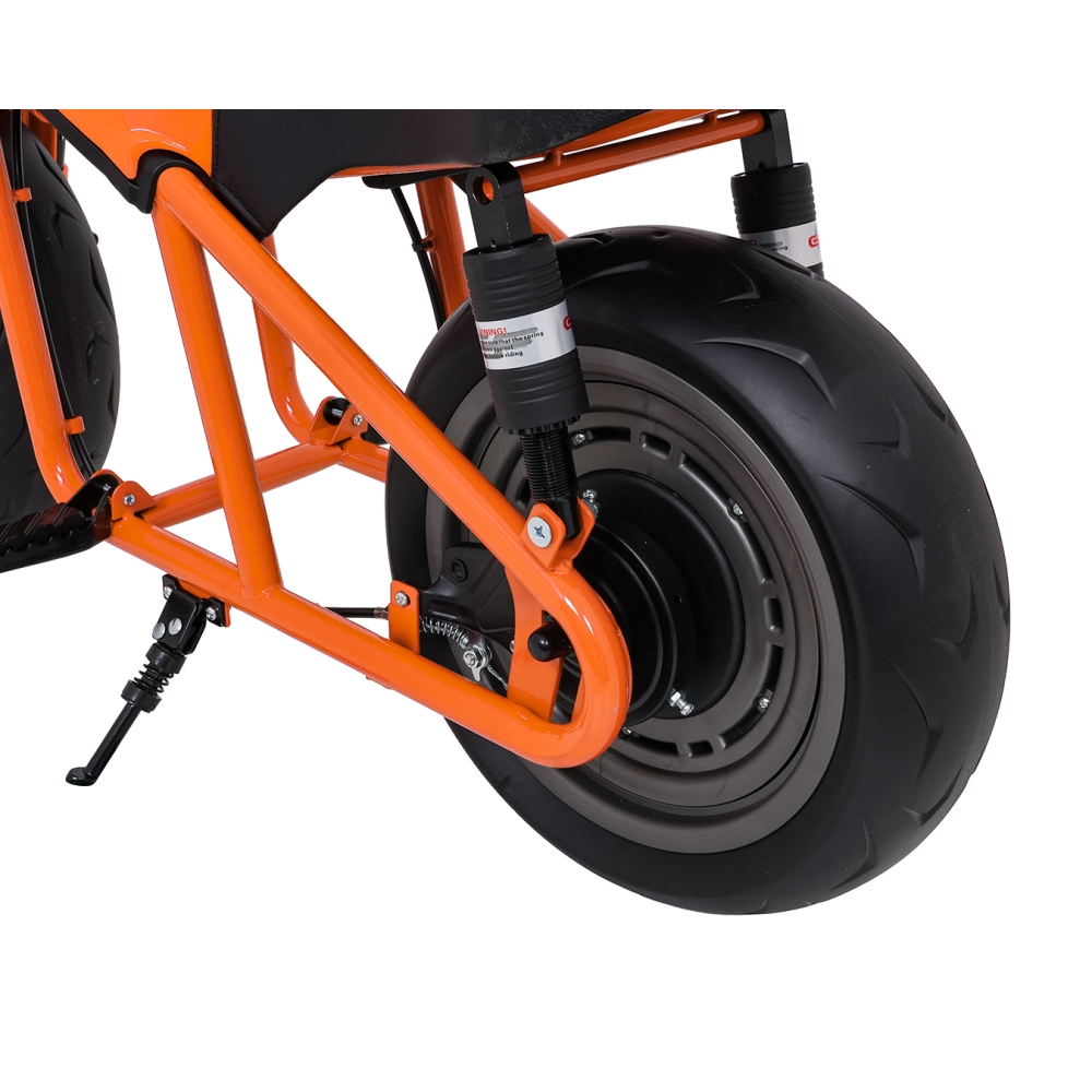 Elektrinis motociklas SUPERMOTO, Orange-Elektromobiliai vaikams, Motociklai-e-vaikas