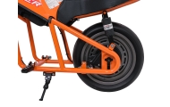 Elektrinis motociklas SUPERMOTO, Orange-Elektromobiliai vaikams, Motociklai-e-vaikas