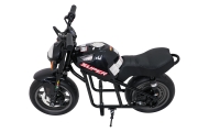 Elektrinis motociklas SUPERMOTO, Black-Elektromobiliai vaikams, Motociklai-e-vaikas