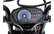 Elektrinis motociklas SUPERMOTO, Black-Elektromobiliai vaikams, Motociklai-e-vaikas