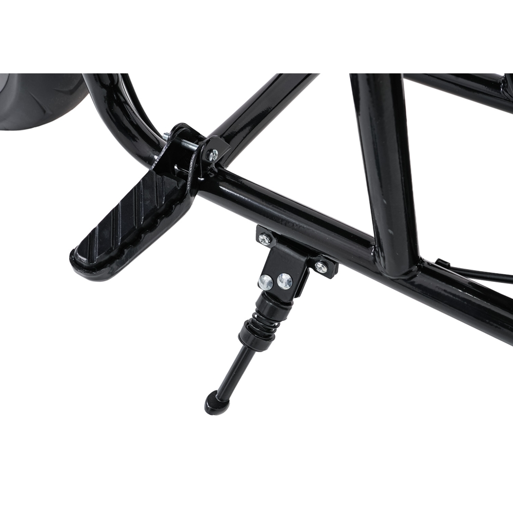 Elektrinis motociklas SUPERMOTO, Black-Elektromobiliai vaikams, Motociklai-e-vaikas