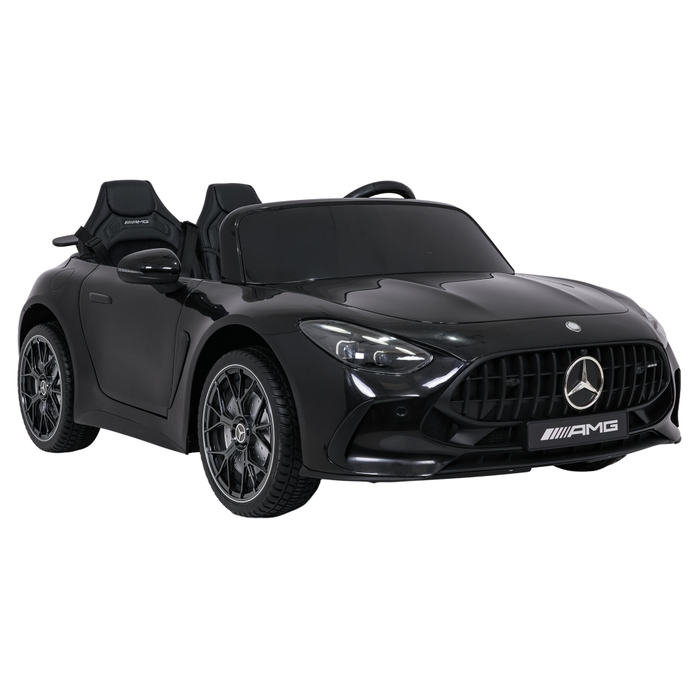 Dvivietis elektromobilis Mercedes-Benz GT63 AMG, Black-Elektromobiliai vaikams, Mašinos-e-vaikas