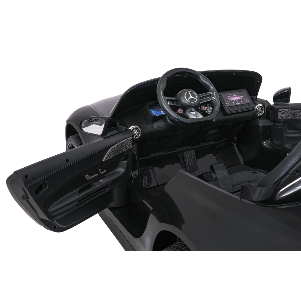 Dvivietis elektromobilis Mercedes-Benz GT63 AMG, Black-Elektromobiliai vaikams, Mašinos-e-vaikas