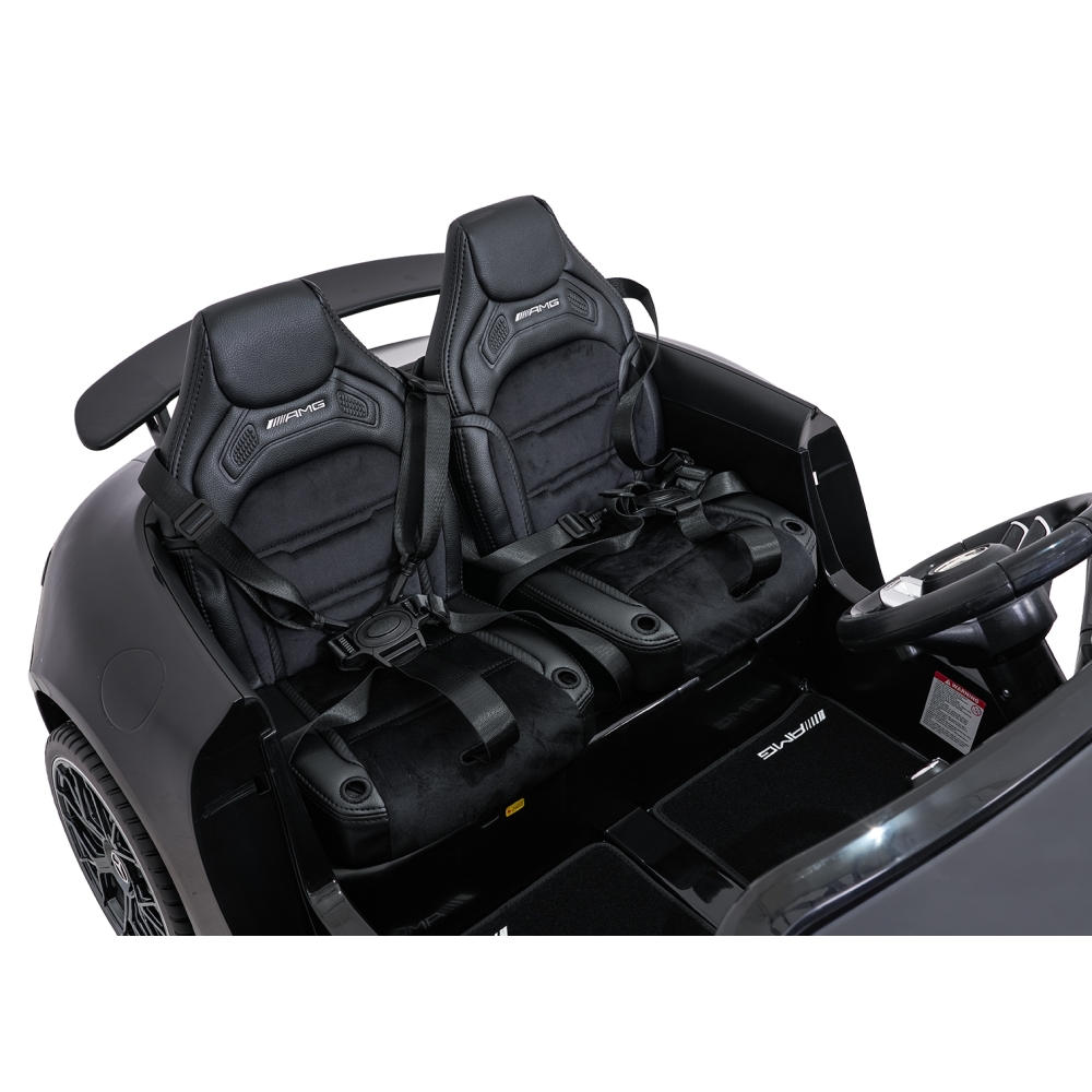 Dvivietis elektromobilis Mercedes-Benz GT63 AMG, Black-Elektromobiliai vaikams, Mašinos-e-vaikas