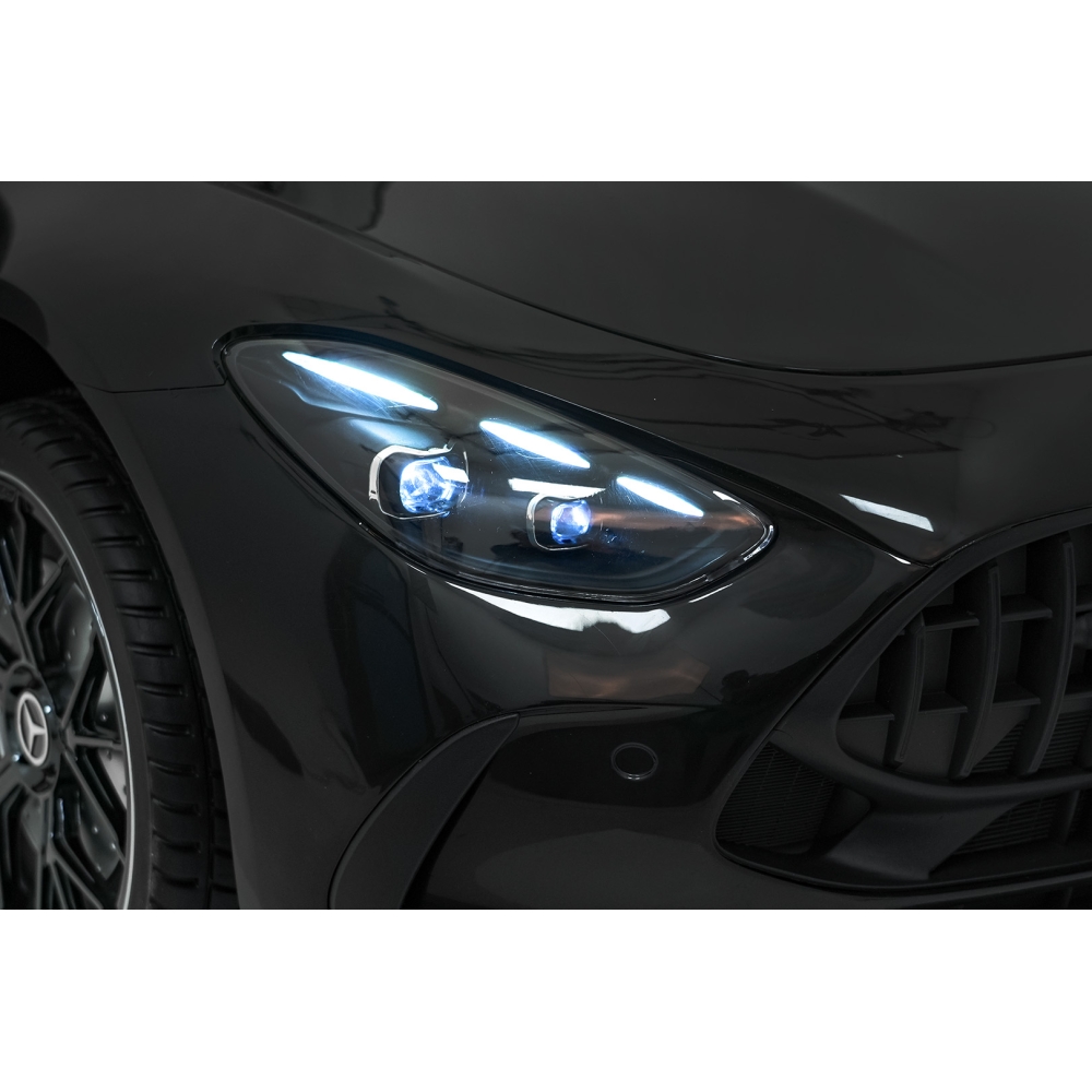Dvivietis elektromobilis Mercedes-Benz GT63 AMG, Black-Elektromobiliai vaikams, Mašinos-e-vaikas