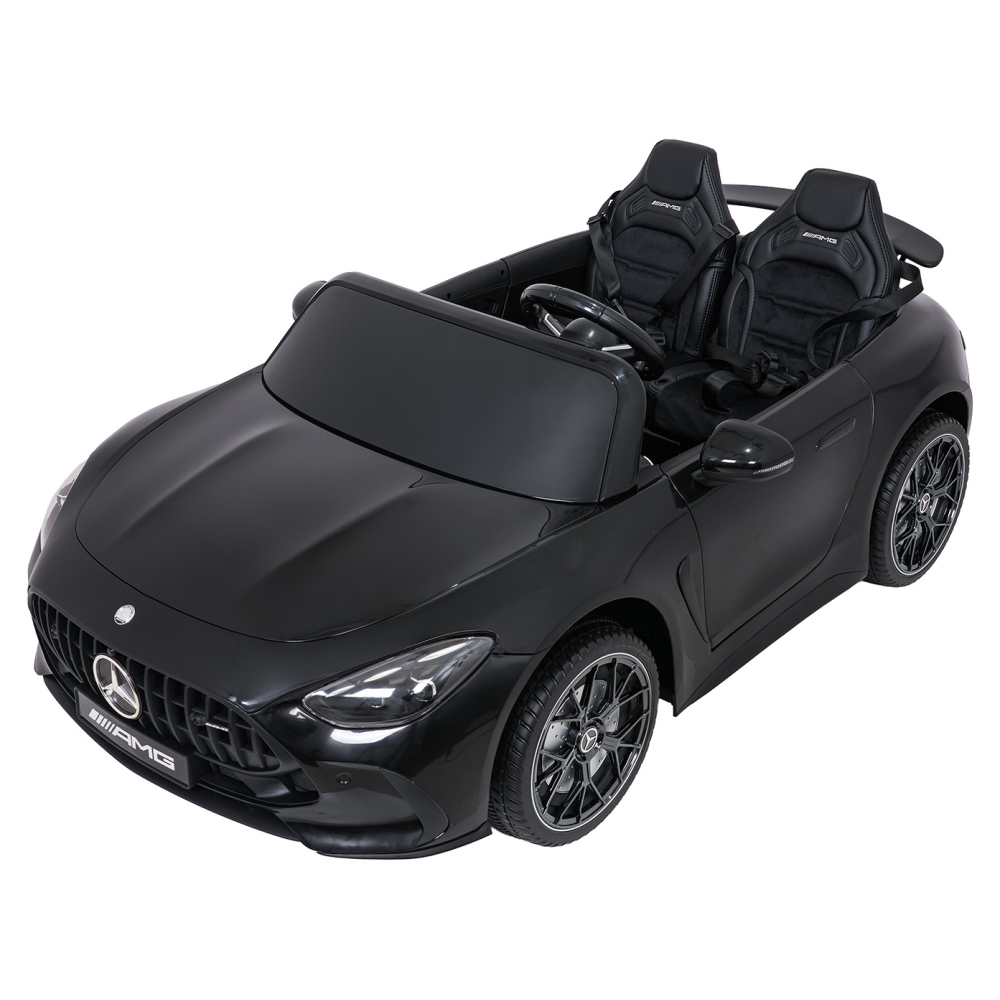 Dvivietis elektromobilis Mercedes-Benz GT63 AMG, Black-Elektromobiliai vaikams, Mašinos-e-vaikas