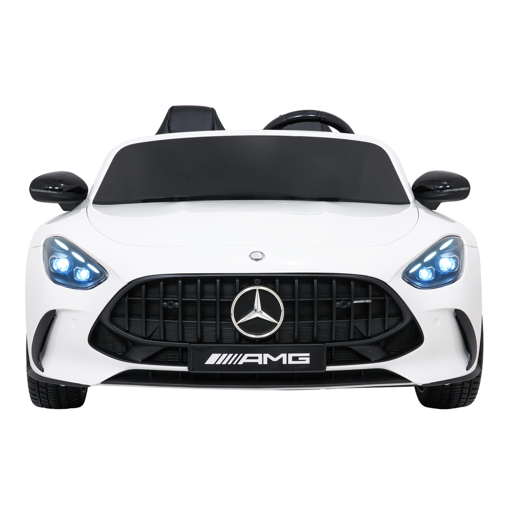 Dvivietis elektromobilis Mercedes-Benz GT63 AMG, White-Elektromobiliai vaikams, Mašinos-e-vaikas