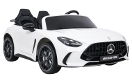 Dvivietis elektromobilis Mercedes-Benz GT63 AMG, White-Elektromobiliai vaikams, Mašinos-e-vaikas