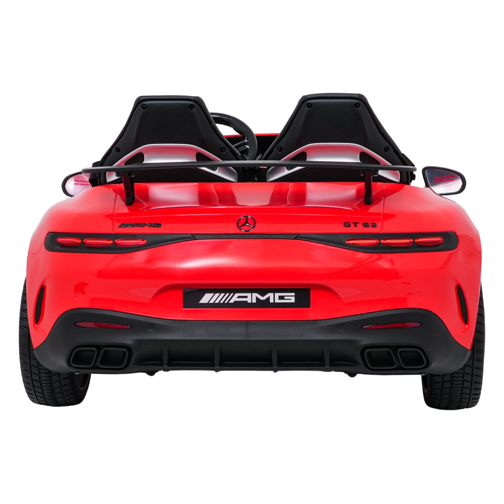 Dvivietis elektromobilis Mercedes-Benz GT63 AMG, Red-Elektromobiliai vaikams, Mašinos-e-vaikas