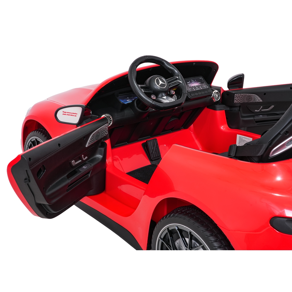 Dvivietis elektromobilis Mercedes-Benz GT63 AMG, Red-Elektromobiliai vaikams, Mašinos-e-vaikas