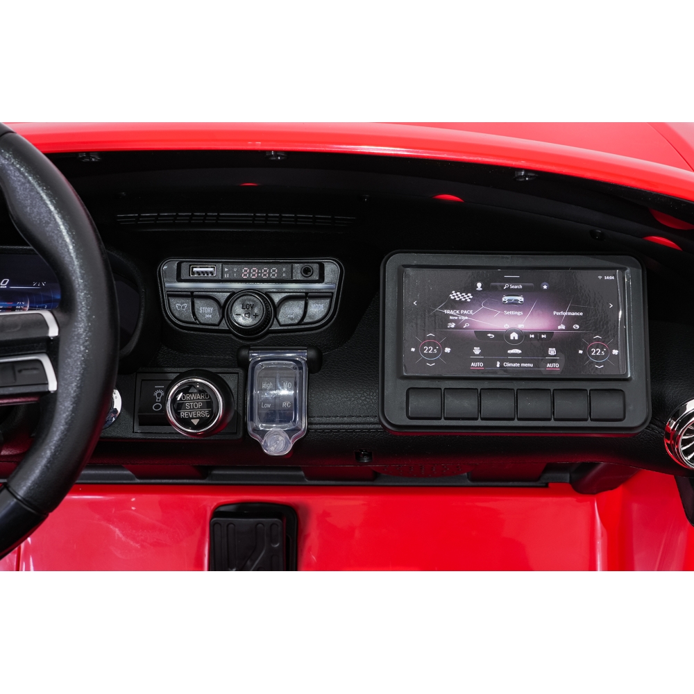 Dvivietis elektromobilis Mercedes-Benz GT63 AMG, Red-Elektromobiliai vaikams, Mašinos-e-vaikas