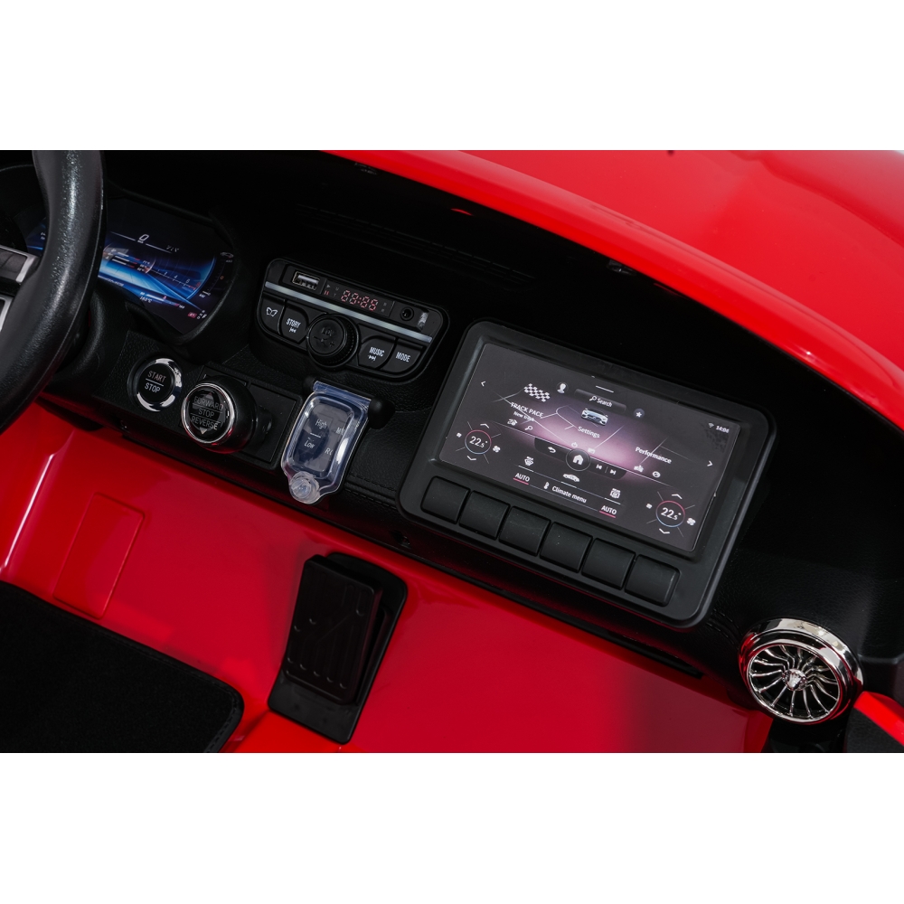 Dvivietis elektromobilis Mercedes-Benz GT63 AMG, Red-Elektromobiliai vaikams, Mašinos-e-vaikas