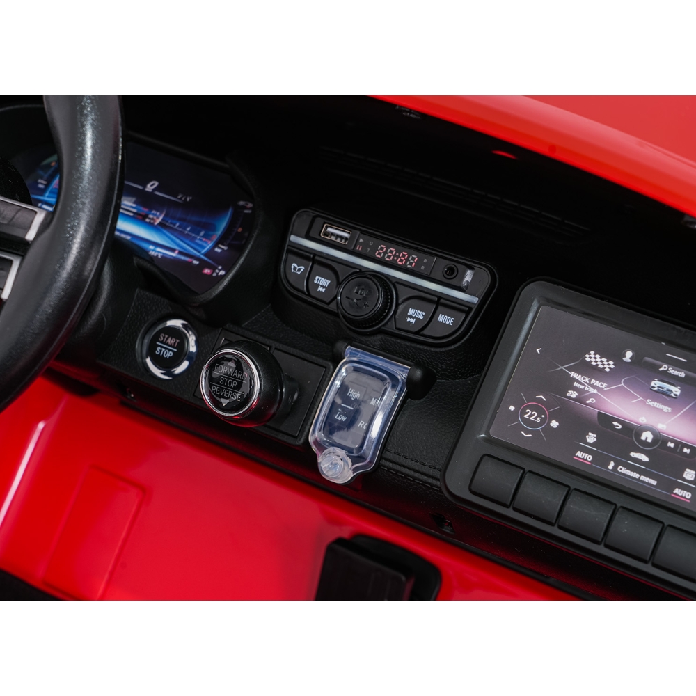 Dvivietis elektromobilis Mercedes-Benz GT63 AMG, Red-Elektromobiliai vaikams, Mašinos-e-vaikas