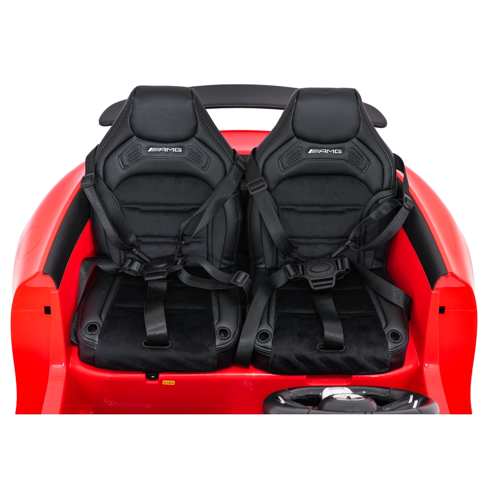 Dvivietis elektromobilis Mercedes-Benz GT63 AMG, Red-Elektromobiliai vaikams, Mašinos-e-vaikas