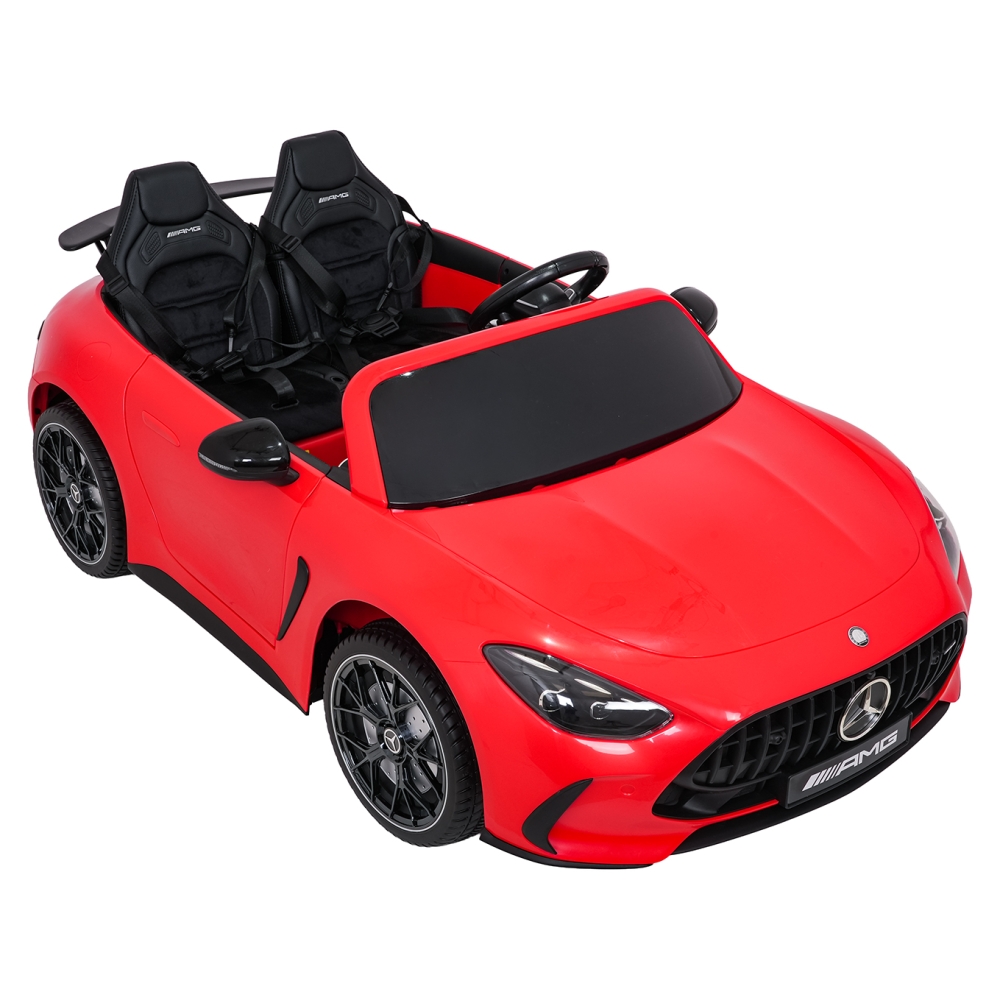 Dvivietis elektromobilis Mercedes-Benz GT63 AMG, Red-Elektromobiliai vaikams, Mašinos-e-vaikas