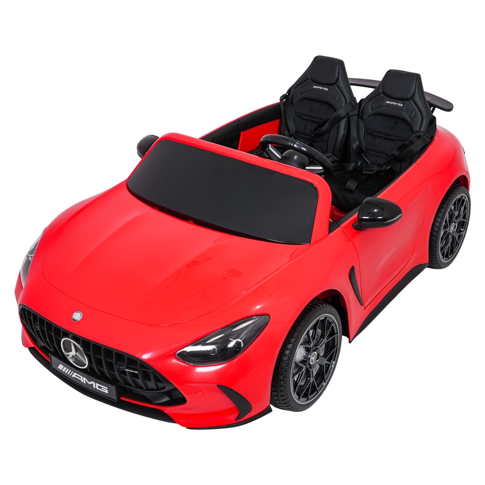 Dvivietis elektromobilis Mercedes-Benz GT63 AMG, Red-Elektromobiliai vaikams, Mašinos-e-vaikas