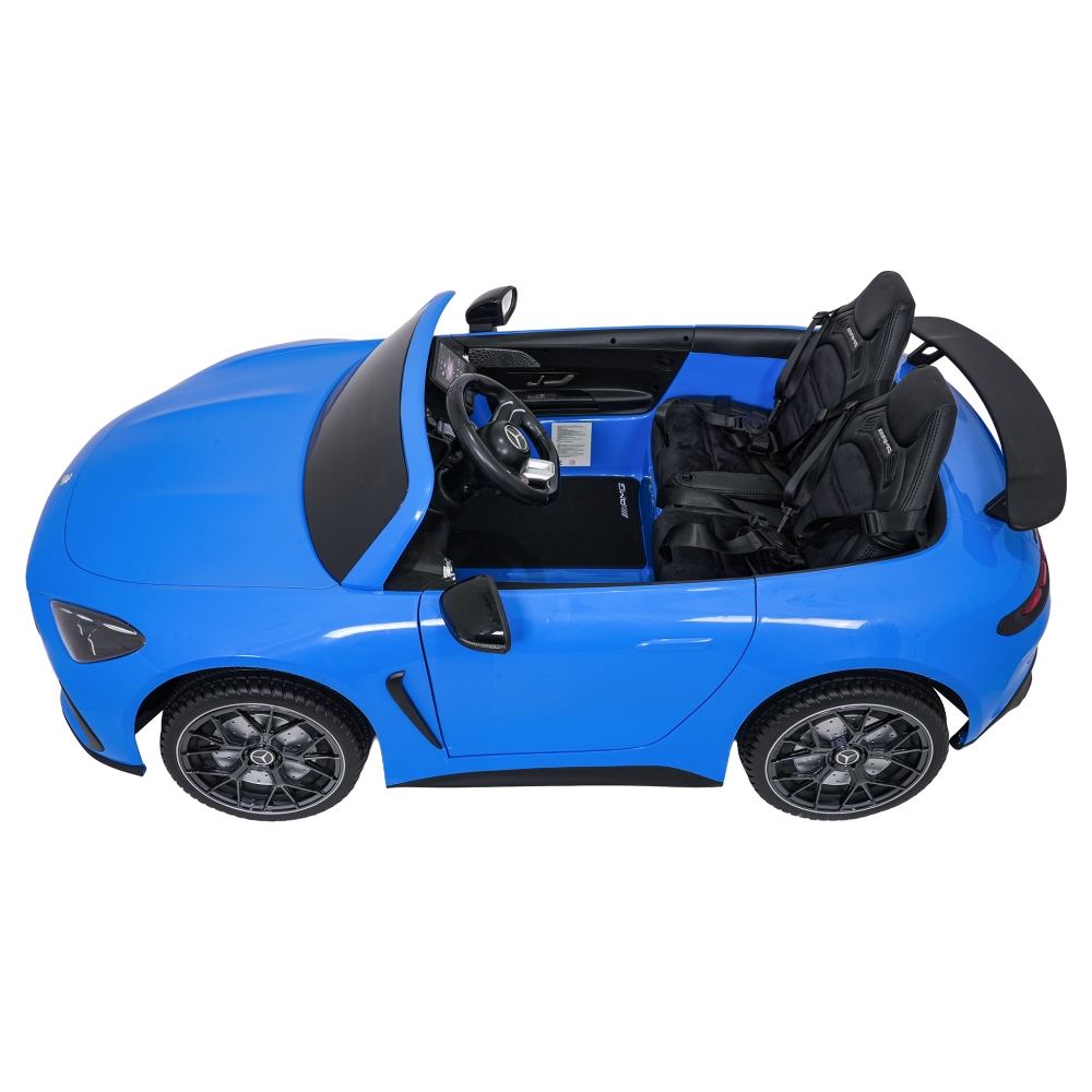 Dvivietis elektromobilis Mercedes-Benz GT63 AMG, Blue-Elektromobiliai vaikams, Mašinos-e-vaikas