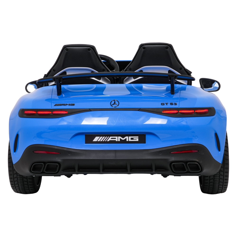 Dvivietis elektromobilis Mercedes-Benz GT63 AMG, Blue-Elektromobiliai vaikams, Mašinos-e-vaikas