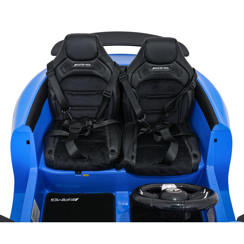 Dvivietis elektromobilis Mercedes-Benz GT63 AMG, Blue-Elektromobiliai vaikams, Mašinos-e-vaikas