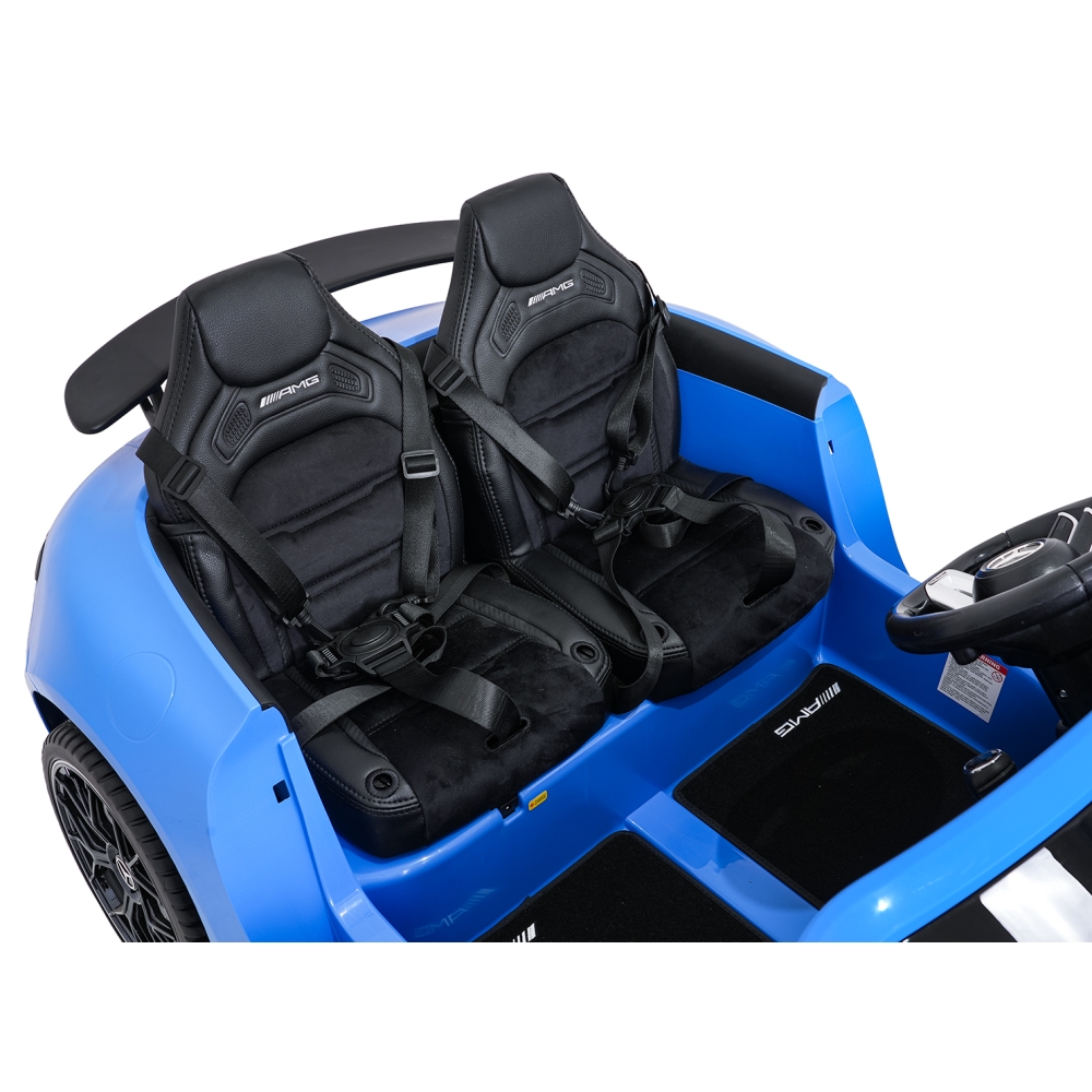 Dvivietis elektromobilis Mercedes-Benz GT63 AMG, Blue-Elektromobiliai vaikams, Mašinos-e-vaikas