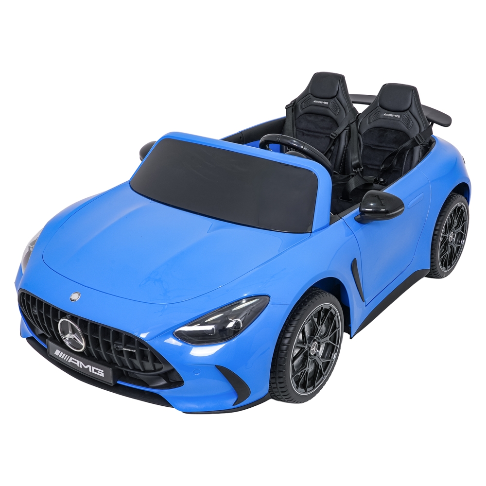 Dvivietis elektromobilis Mercedes-Benz GT63 AMG, Blue-Elektromobiliai vaikams, Mašinos-e-vaikas