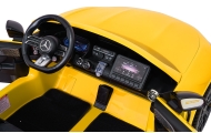 Dvivietis elektromobilis Mercedes-Benz GT63 AMG, Yellow-Elektromobiliai vaikams, Mašinos-e-vaikas