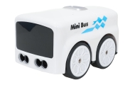 R/C mini automobilis su kamuoliu, baltas
