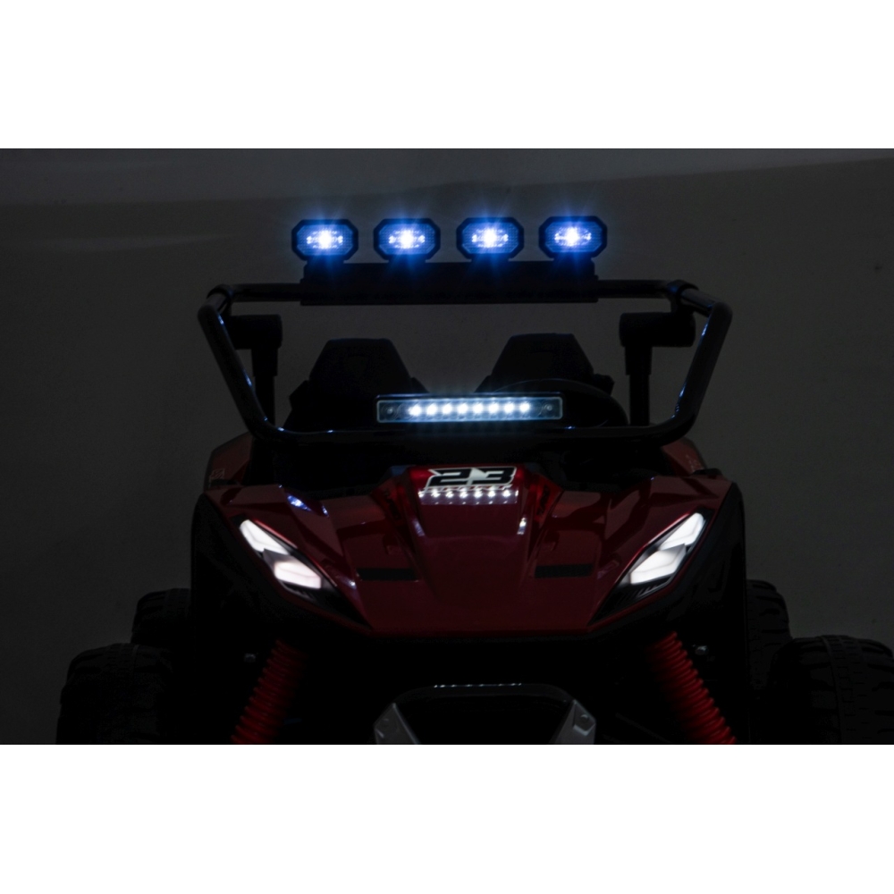 Pojazd Buggy TURBO 23 Czerwony