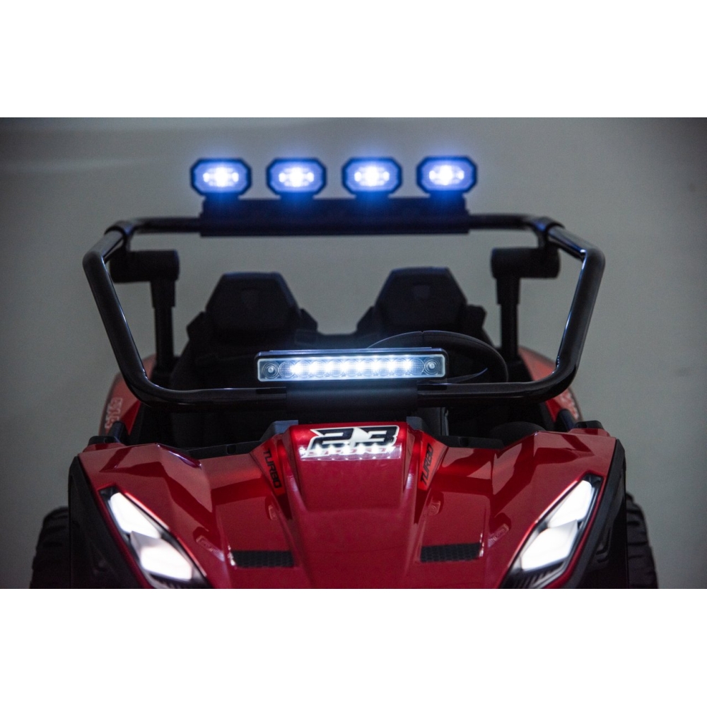 Pojazd Buggy TURBO 23 Czerwony