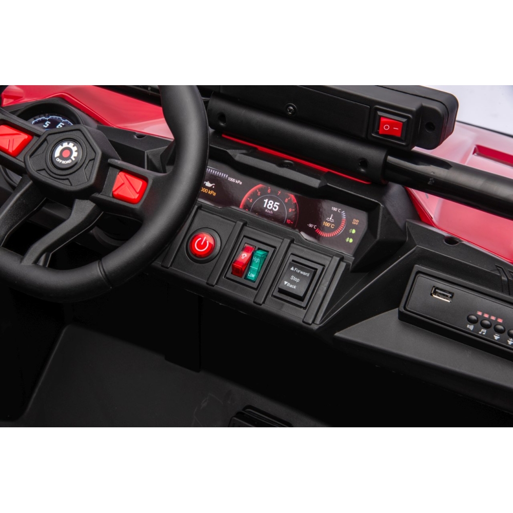 Pojazd Buggy TURBO 23 Czerwony