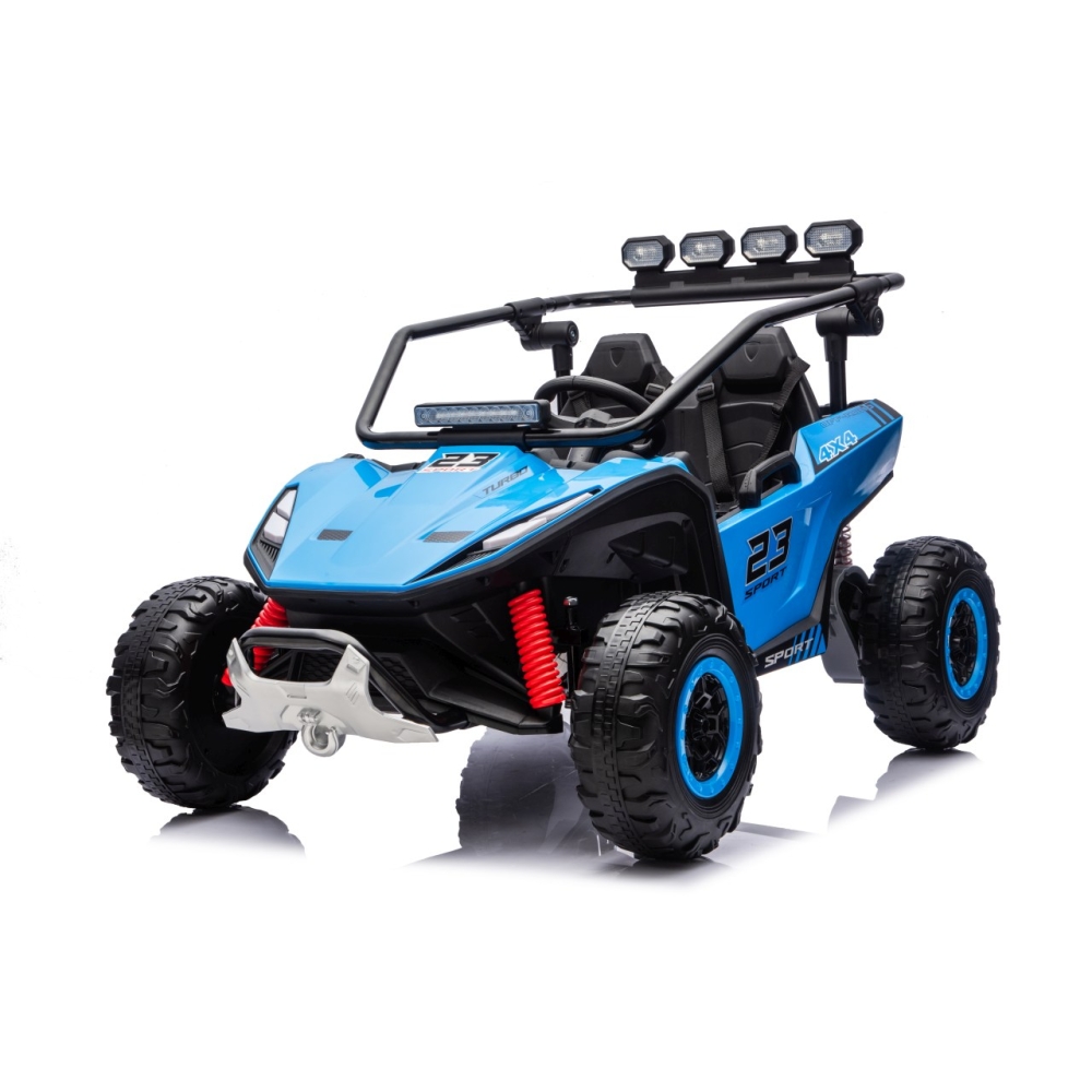 Elektrinis Buggy TURBO 23, Blue-Elektromobiliai vaikams, Keturračiai ir bagiai-e-vaikas